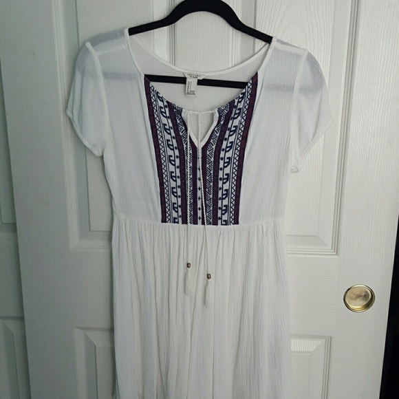 Beautiful white sun dress
