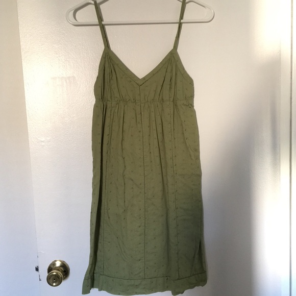 100% Cotton.. Olive Dress.. Sz. XS