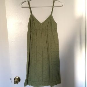 100% Cotton.. Olive Dress.. Sz. XS