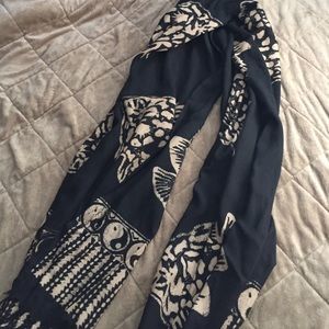 Black and Beige scarf
