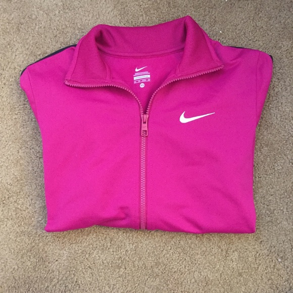 Magenta Nike zip up