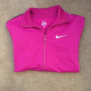 Magenta Nike zip up