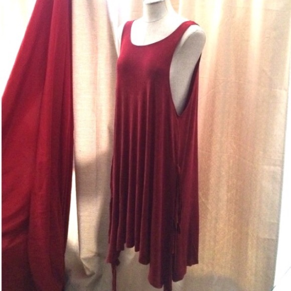 Three Bird Nest Dresses & Skirts - Tie Dye Fringe Tunic Dress