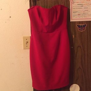 Strapless dress
