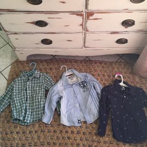 Assortment of Carters and Baby Gap 3T shirts