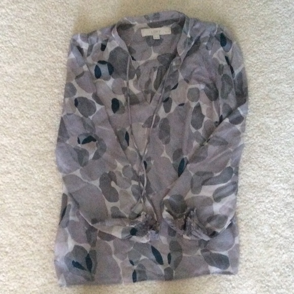 Loft floral blouse, size xxsp