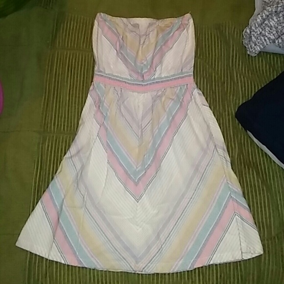 Strapless dress