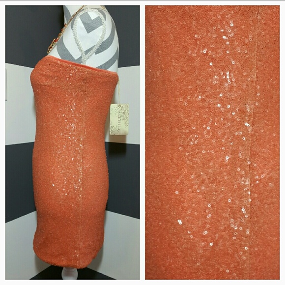 SASSY SEQUIN DRESS NWT - Picture 3 of 4