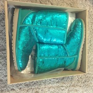 Jade Sequin Uggs