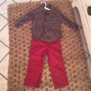 Shirt and pants boy 2T outfit