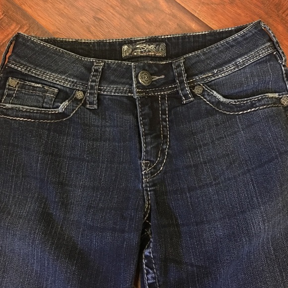 Suki Surplus Silver Jeans - Picture 2 of 4