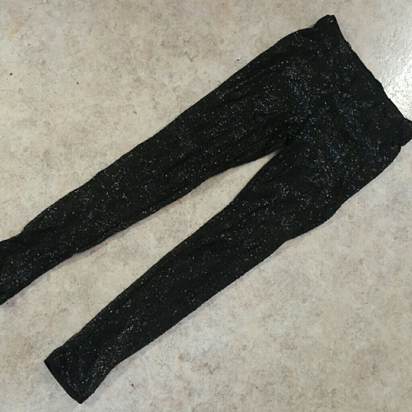 May & July sequin leggings