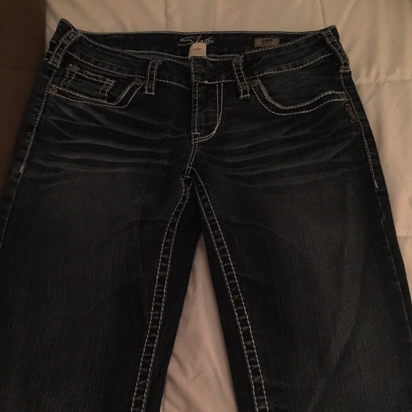 Silver jeans