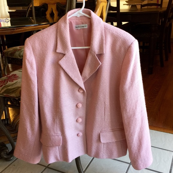 Pink Tweed Jacket