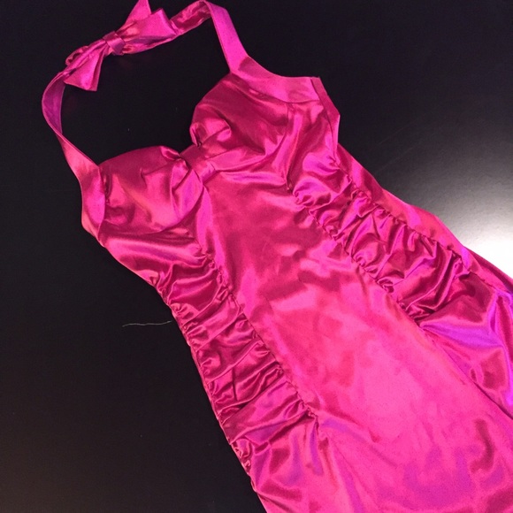 Bodycon Dress Sweetheart Neckline Halter Formal