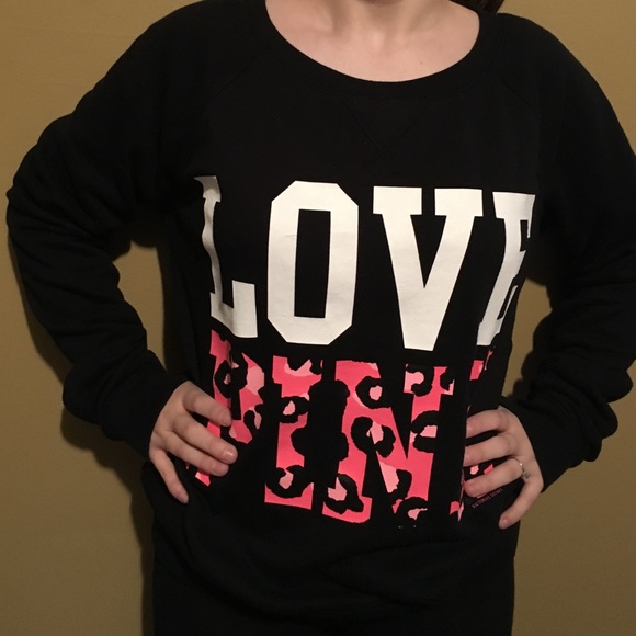LOVE PINK crewneck - Picture 1 of 4