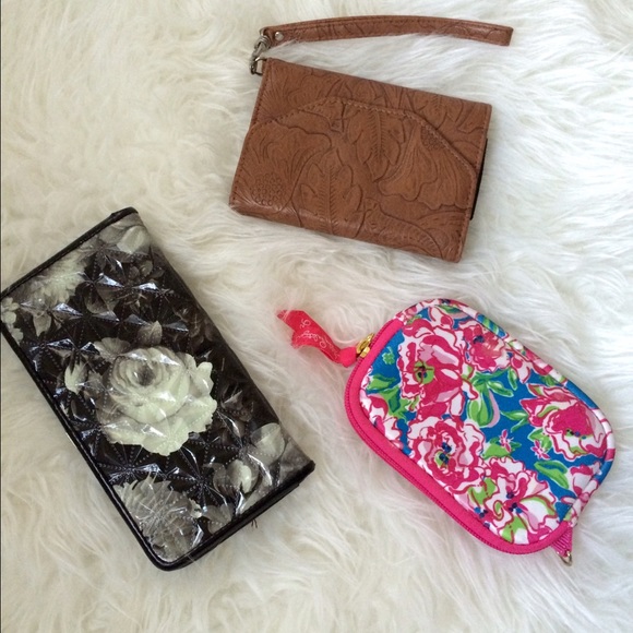 Set of 3 Wallets- Lilly Pulitzer, Target, Icing