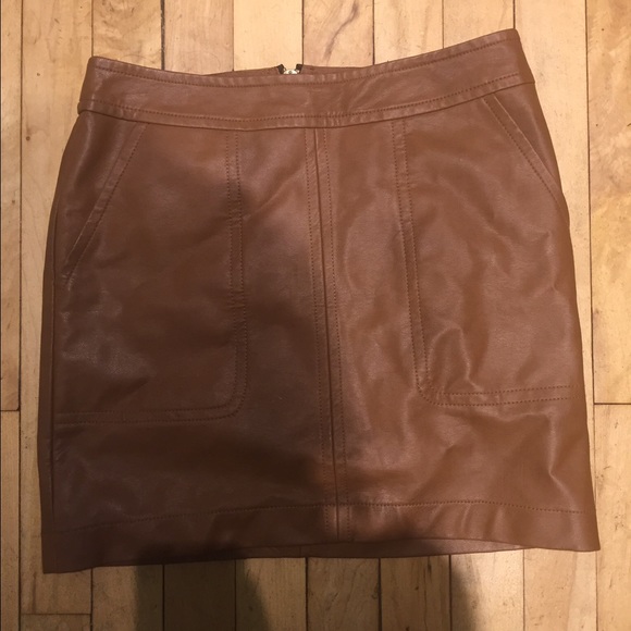 Faux leather Kensie skirt