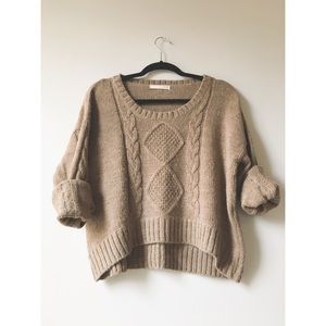Cropped sweater