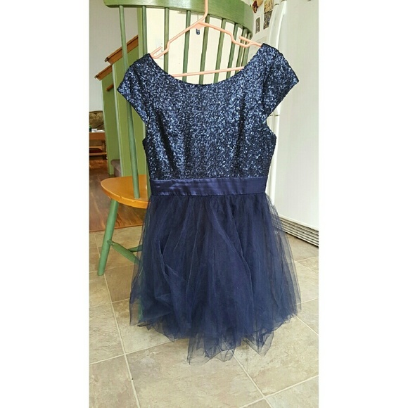 Midnight Blue Prom Dress