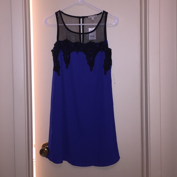 Royal blue dress