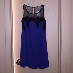 Royal blue dress