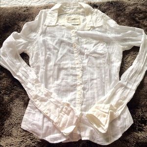 Abercrombie button up blouse