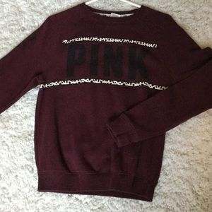 VS PINK crewneck pullover