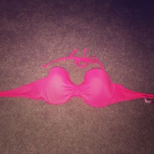 The getaway halter hot pink
