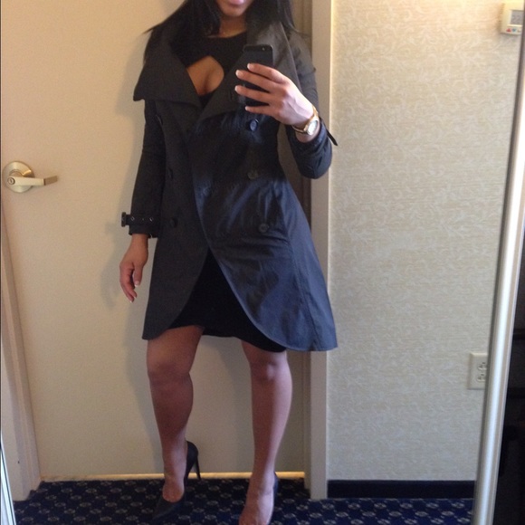 Black mackage coat