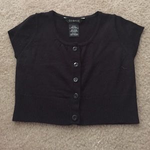 Short sleeve cardigan