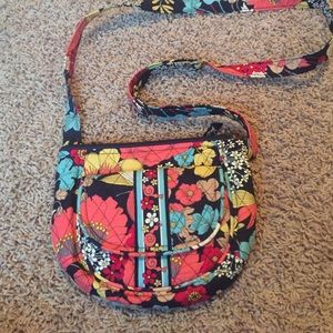 Vera Bradley happy snails crossbody purse