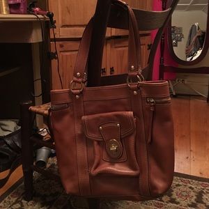 Coach leather purse