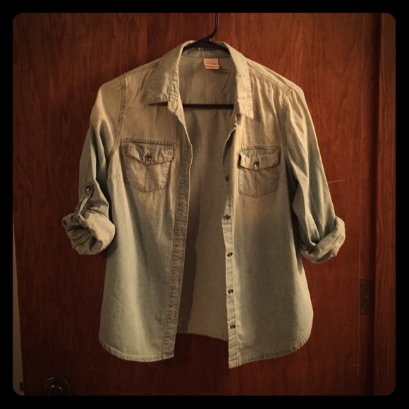 Button down Jean shirt