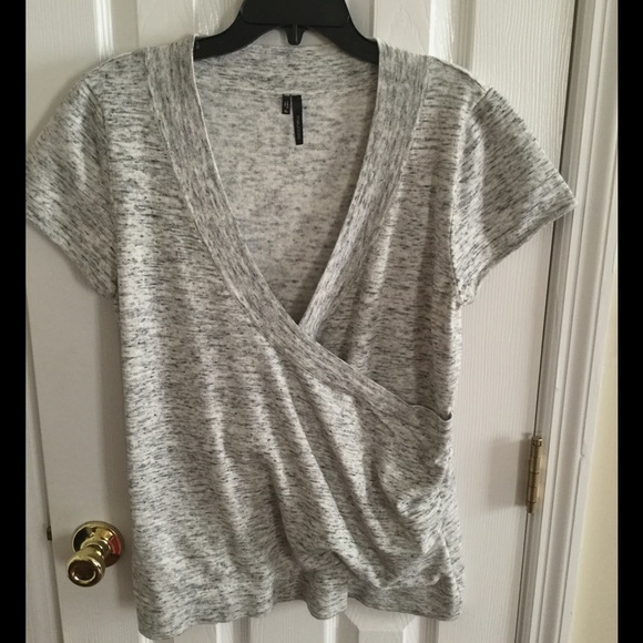 V-neck crossover top