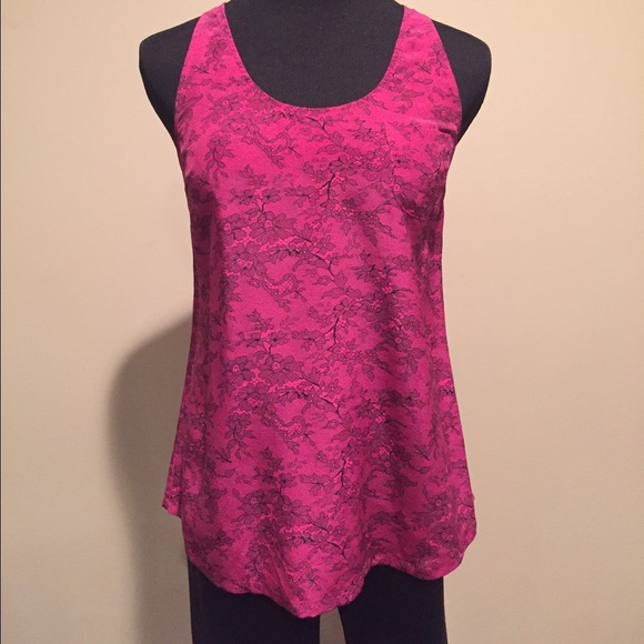Joie Silk Racer Back Tank