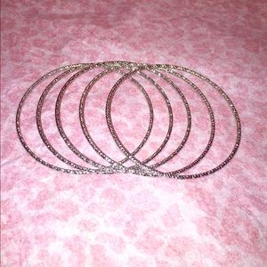 Silver Bangles