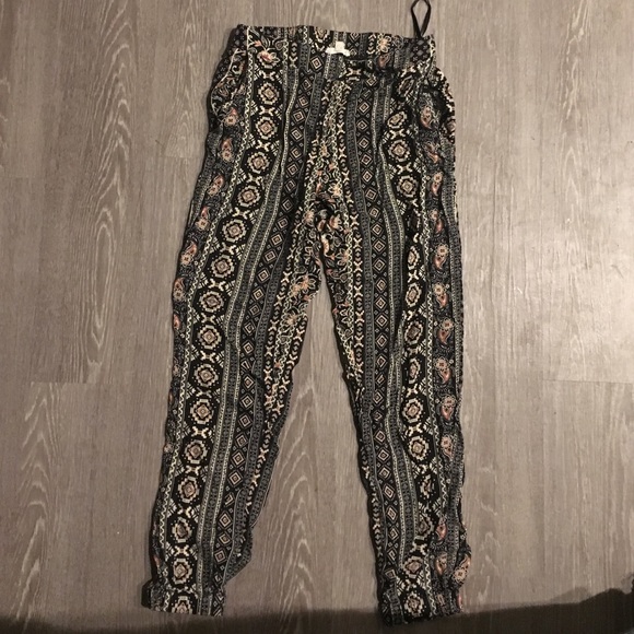 Jogger patterned pants