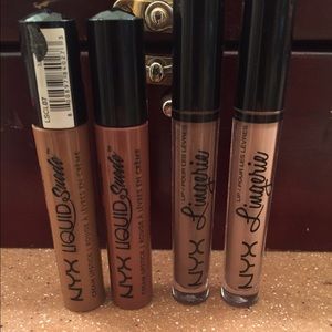NYX liquid lipsticks
