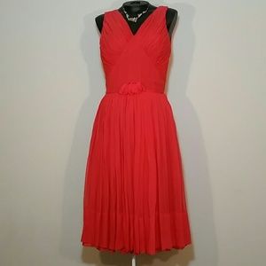 50s Chiffon party dress