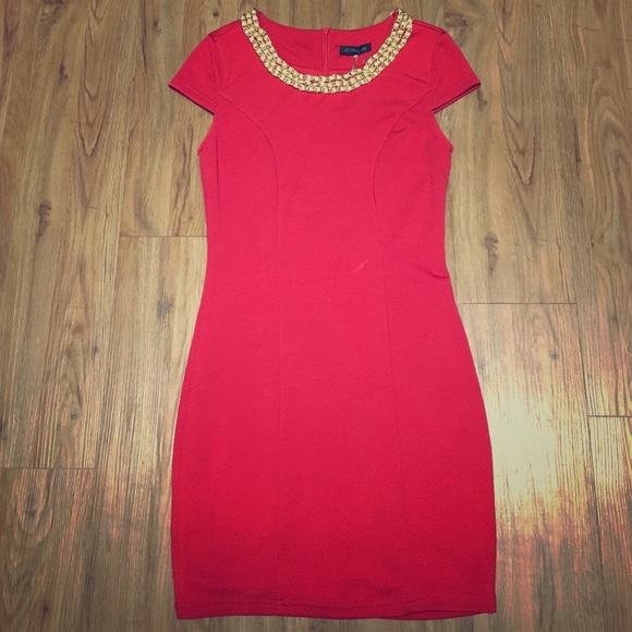 Red dress