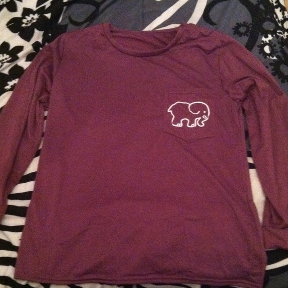 Purple Ivory Ella Shirt NWOT