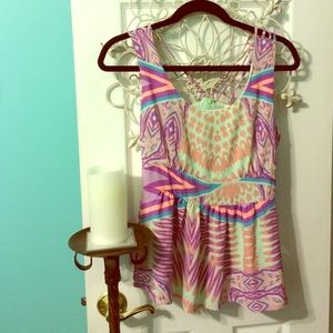 NWT Multicolored Top