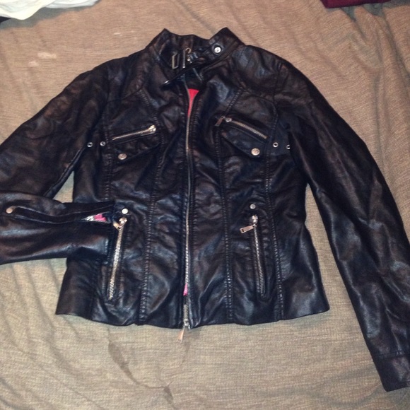 Size small leather jacket
