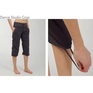 Lululemon Dance Studio Drawstring Crop Pants