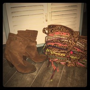 Boho Festival Distressed Boots by ZODIAC