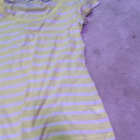 Yellow striped shirt