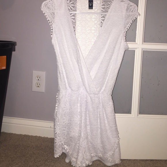 Lace romper