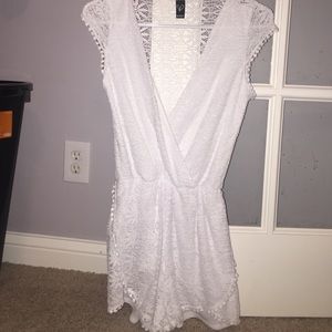 Lace romper
