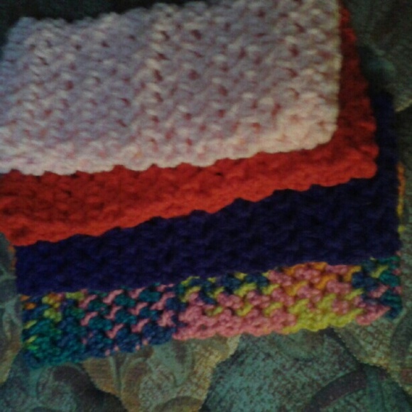 Homeade crocheted headbands